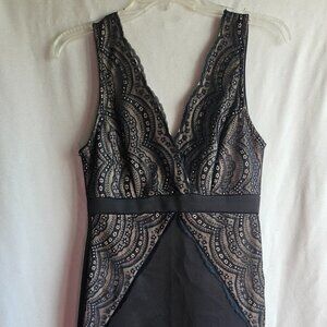 Charlotte Russe size Medium dress. Very sexy, black with lace.